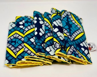 Tessuto Giallo Armonia Minky Ankara Burp