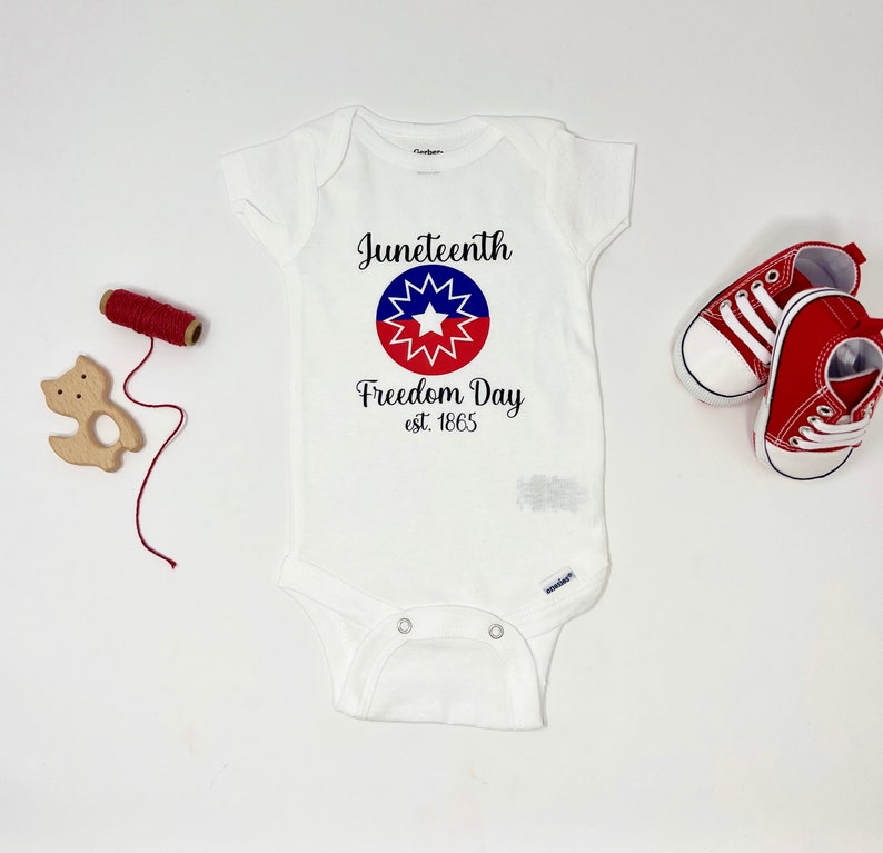 Juneteenth, Original Juneteenth Onesie, Freedom Day, 1865 June 19th