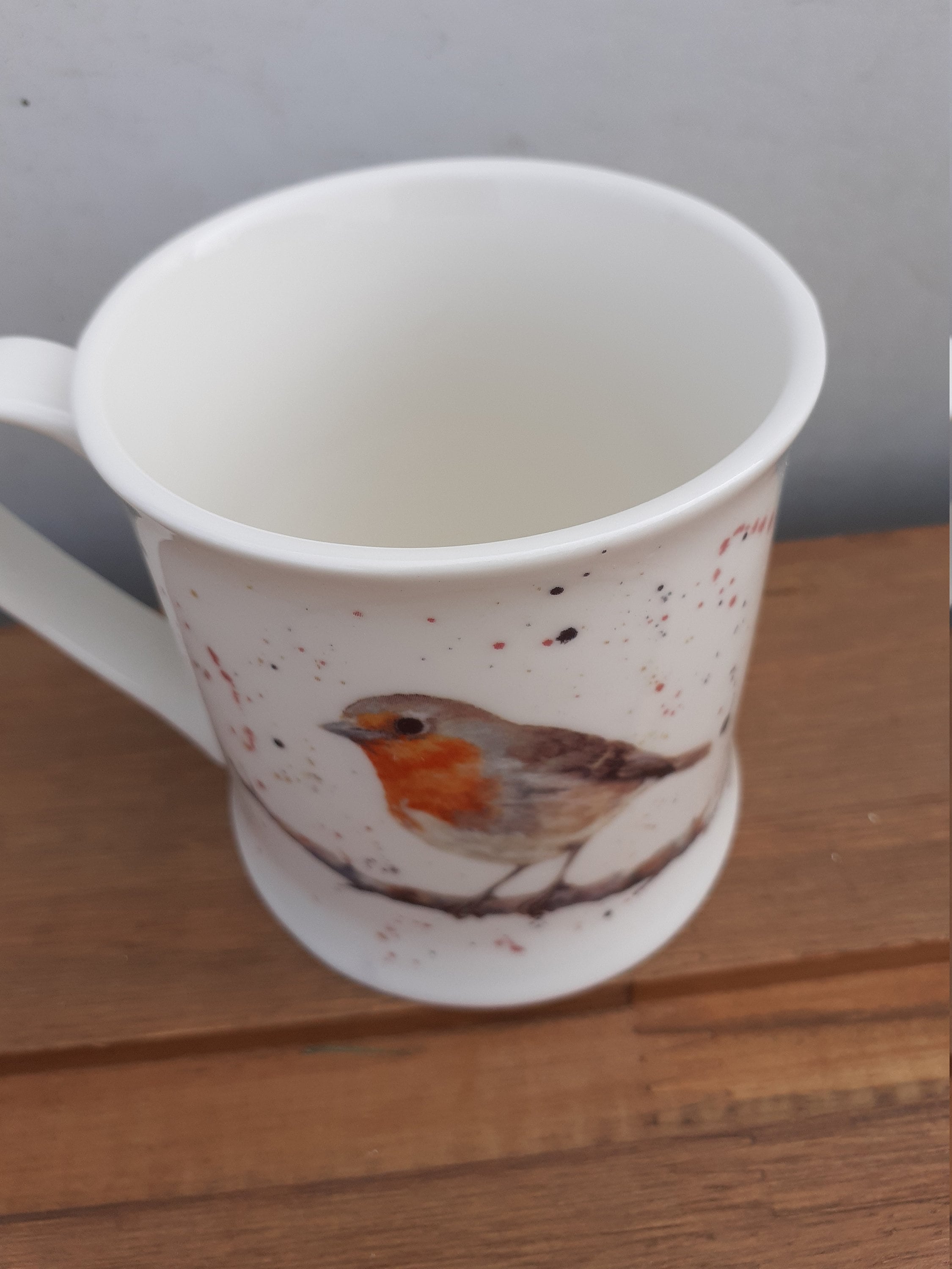 Robin Fine China Mug Garden Bird Mugsbird Mugs. China Mugs - Etsy