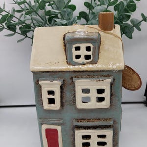 Village Pottery Country House grå T-lampa