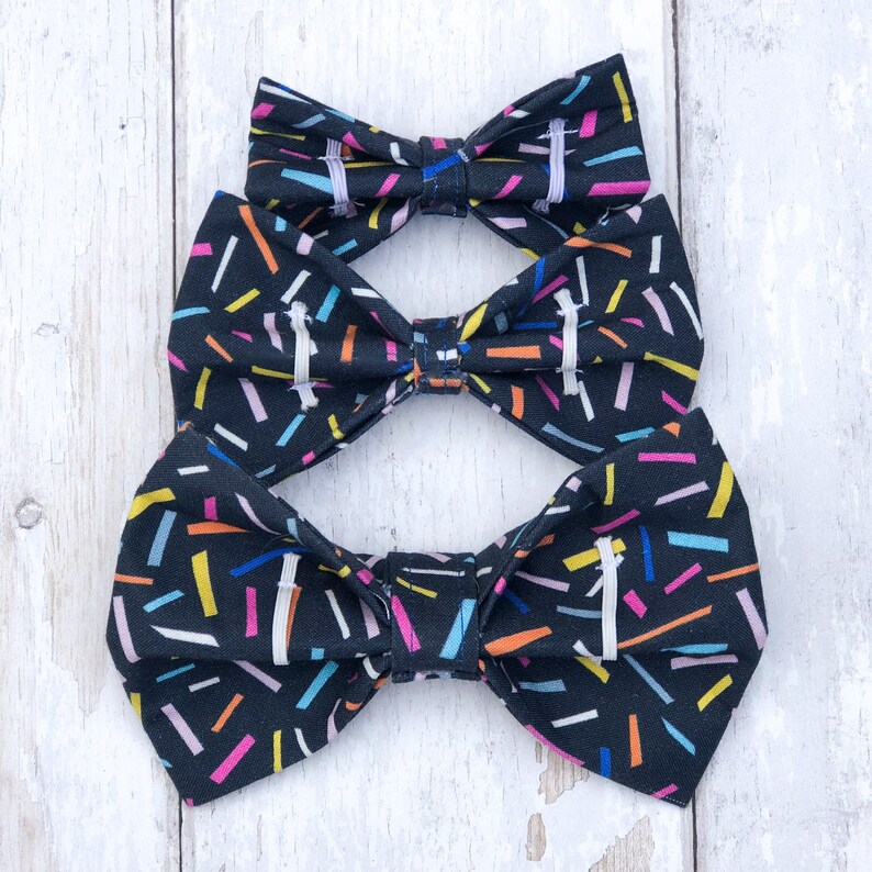 Confetti Dog Bow / Bowtie image 8