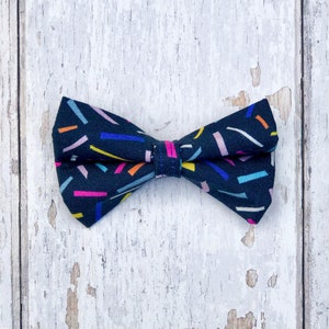 Confetti Dog Bow / Bowtie S