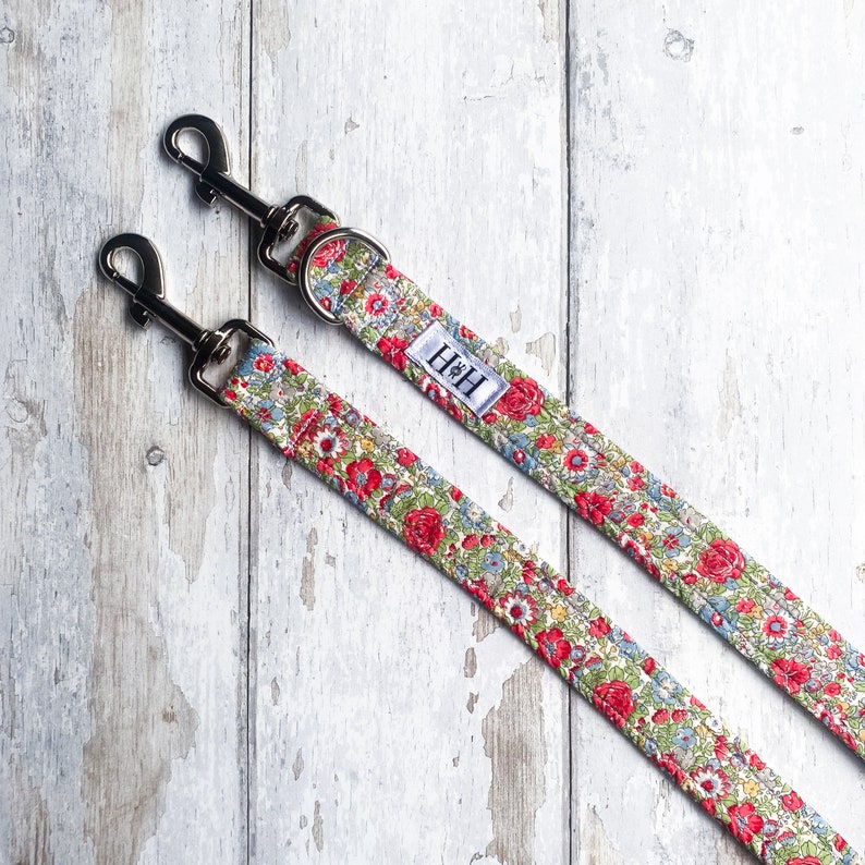 Dog Lead / Leash Extensions Liberty Floral