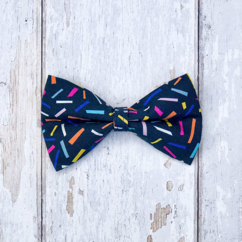 Confetti Dog Bow / Bowtie M