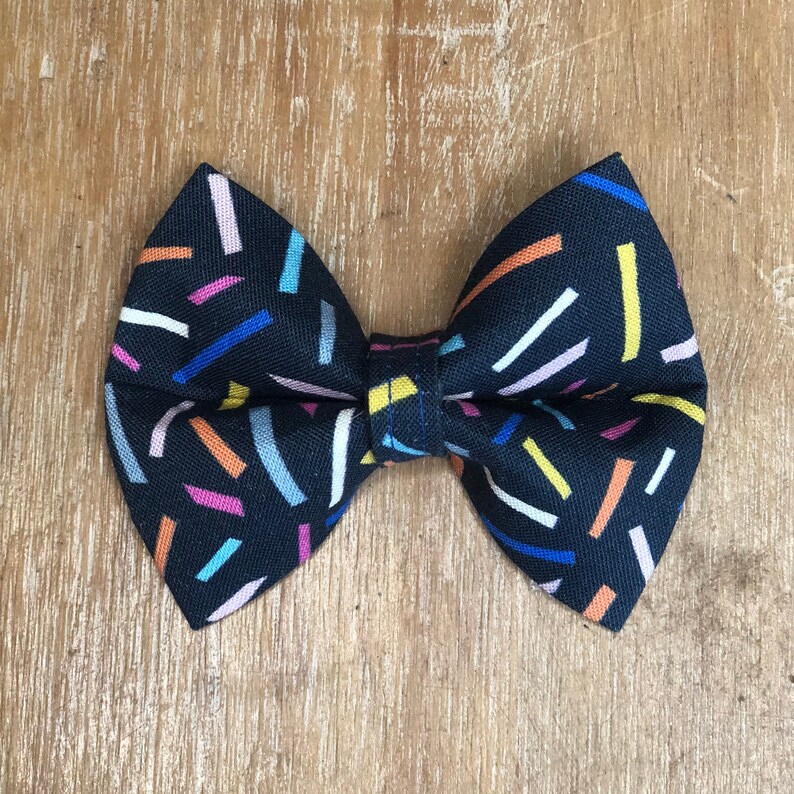 Confetti Dog Bow / Bowtie image 5