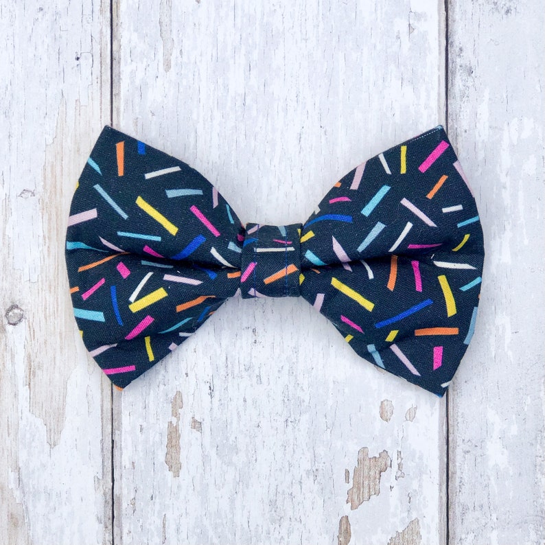 Confetti Dog Bow / Bowtie L