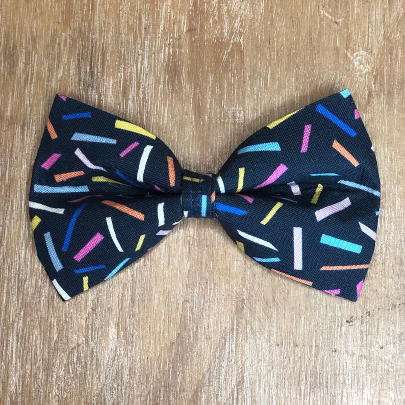 Confetti Dog Bow / Bowtie image 6