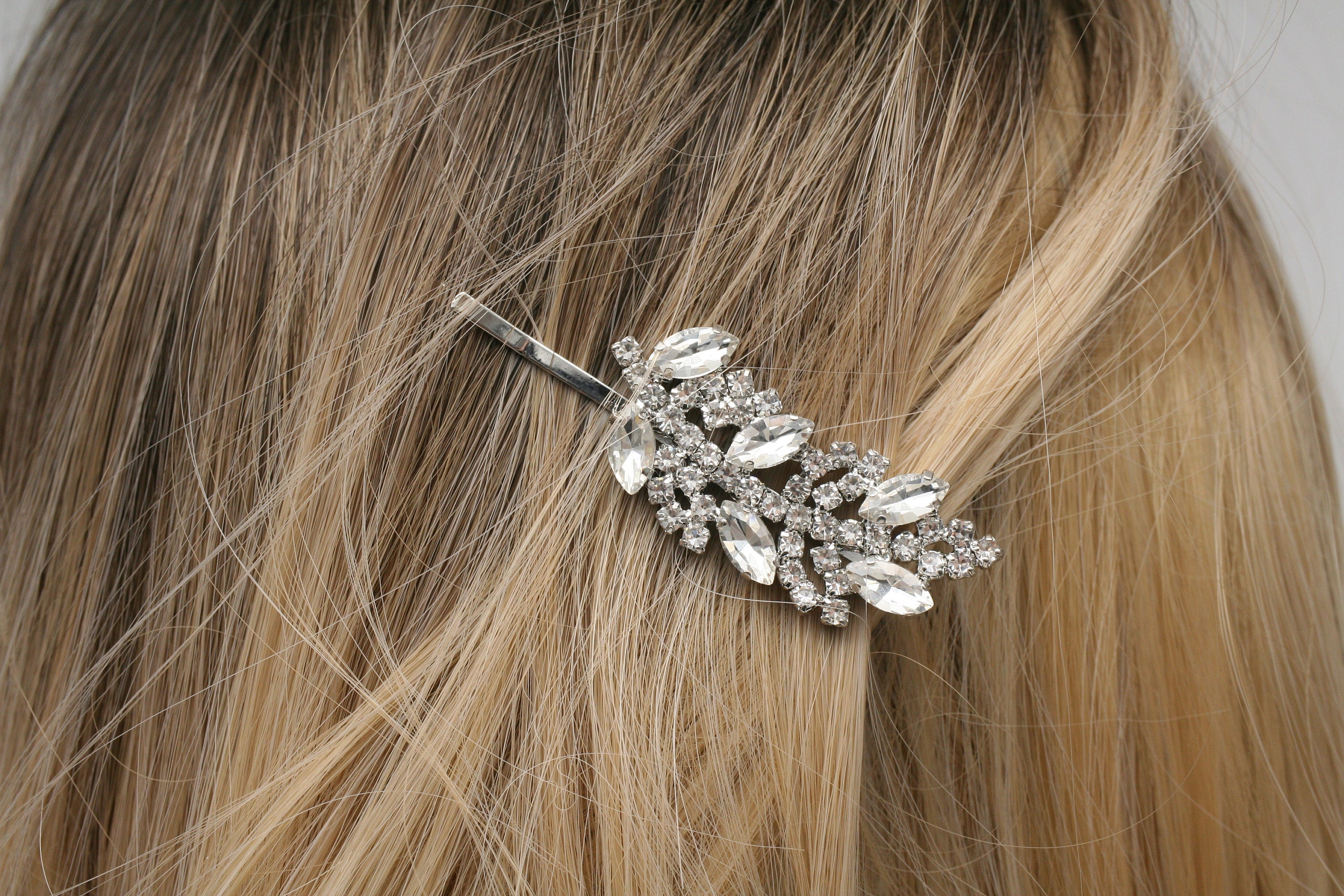 Wedding Hair Clip, Wedding Hair Accessory, Bridal Hair Clip, Crystal Hair  Clip, Wedding Headpiece 
