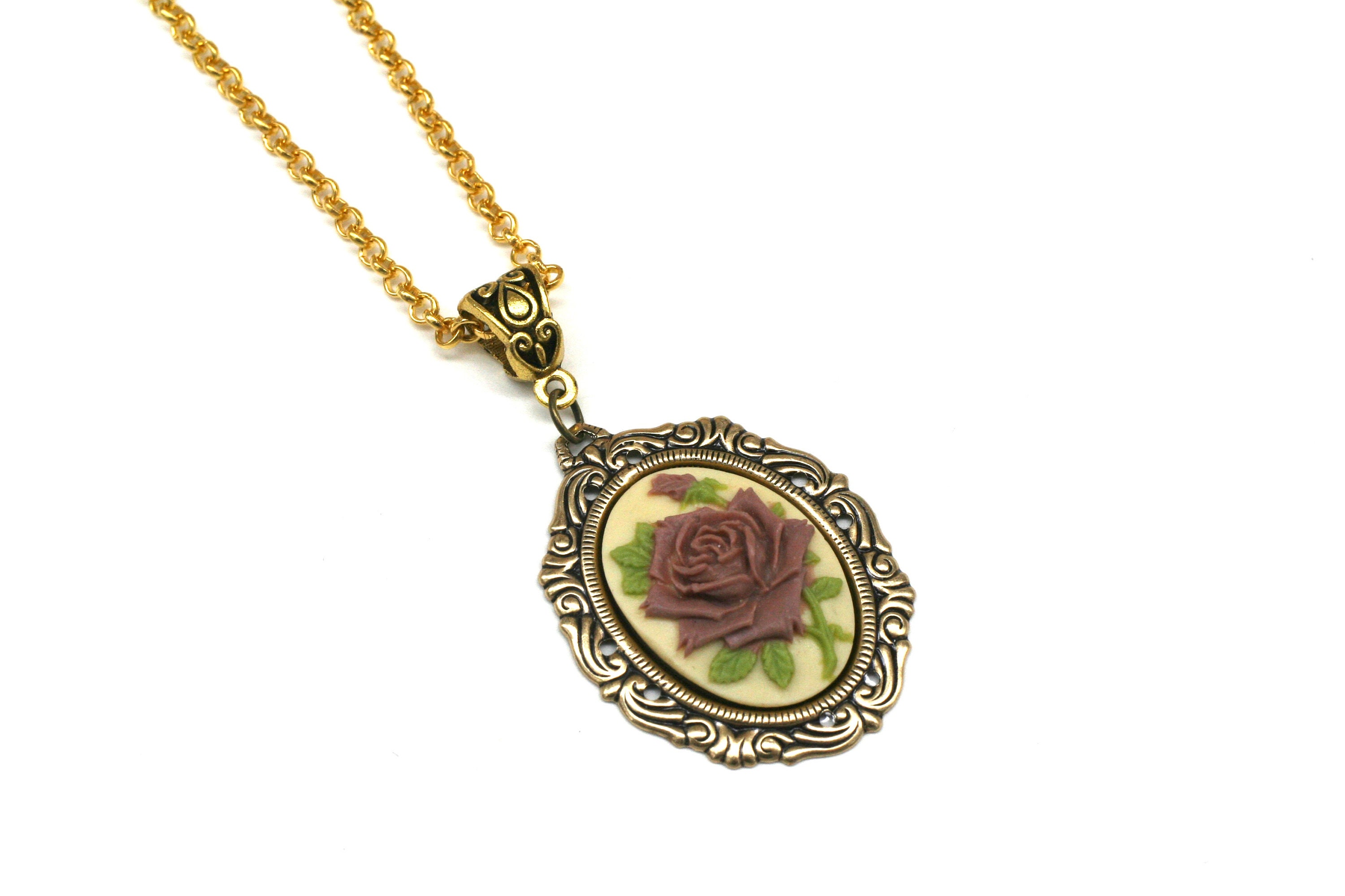 Vintage Style Necklace Victorian Necklace Victorian Jewelry Etsy