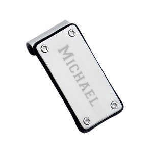 Personalized Colibri Industrial Stainless Steel Money Clip