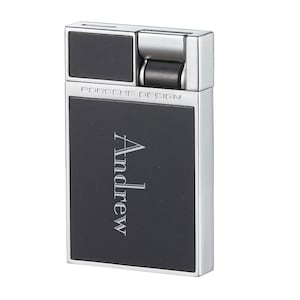 Custom Engraved PORSCHE DESIGN Heber Cigar Lighter - Personalized Flat Torch Flame Lighter