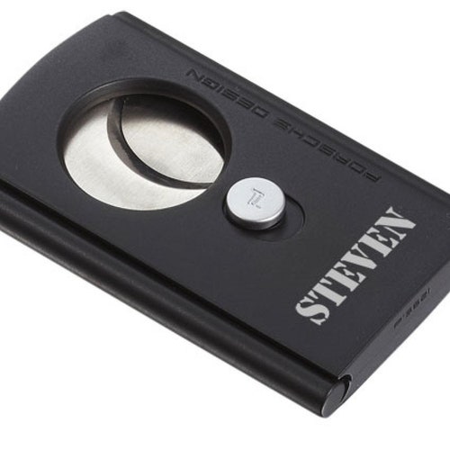 Personalized PORSCHE DESIGN Bavaria Cigar Cutter - Custom Engraved Cutter shops