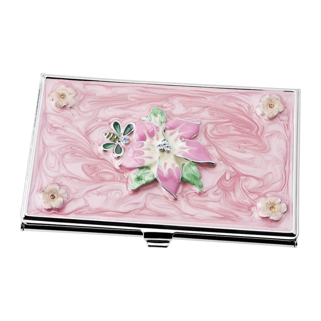 Personalized Visol Vintage Business Card Case With Multiple Styles Free