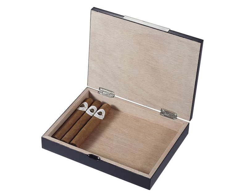 Visol Barclay Personalized Travel Humidor Free Engraving Groomsmen Gifts image 4