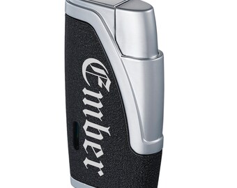 Personalized Visol Lahaina Dual Flame Cigar Lighter - Free Engraving!