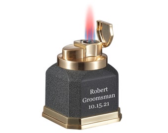 Personalized Visol Redferno Quad Flame Table Lighter - Free Engraving!