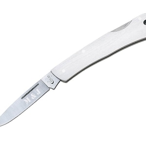 Personalized Case Knives Executive Lockback Knife - Brushed Stainless Steel