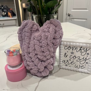 Lavender Cozy Heart