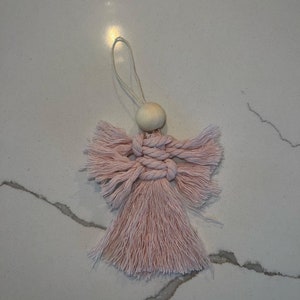 Pink Christmas Angel