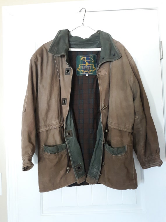 Nubuck Authentic Leather Jacket