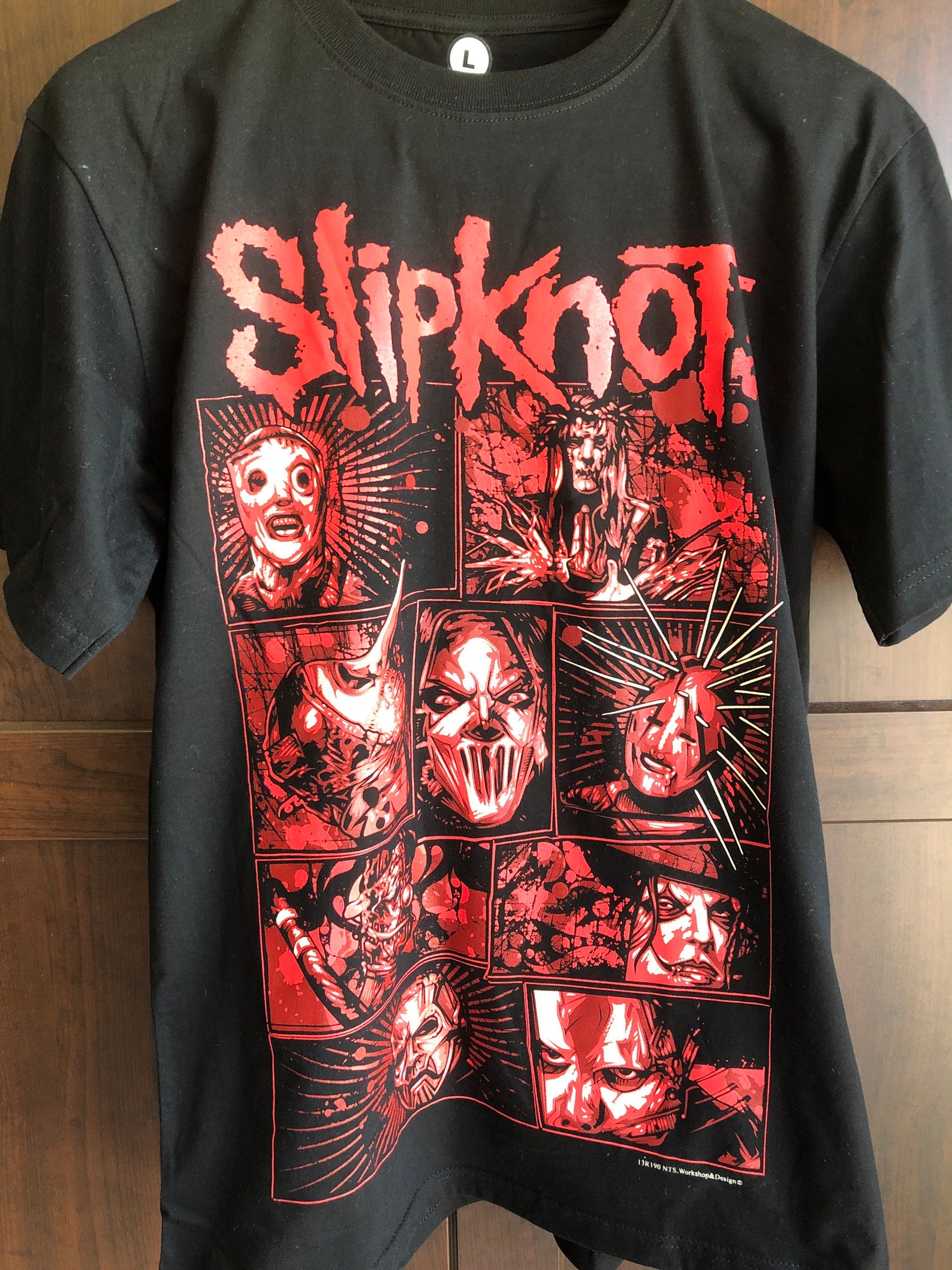 slipknot tour shirts