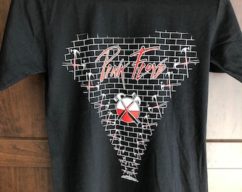 Pink Floyd The Wall Męska koszulka w małym rozmiarze w stylu vintage z zespołem T-shirt Kurt Cobain Koszulka w stylu vintage z zespołem T-shirt