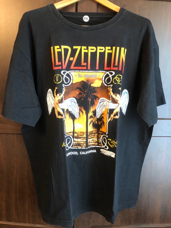 Led Zeppelin Herren XXL Soft Band T Shirt T Shirt T Shirt Vintage Style Etsy