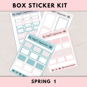 Spring Kit 1 Box Stickers