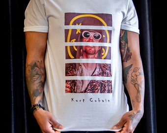 NIRVANA Kurt Cobain / shirt / Nirvana Band Tee / Graphic Tee / T-shirt / Top