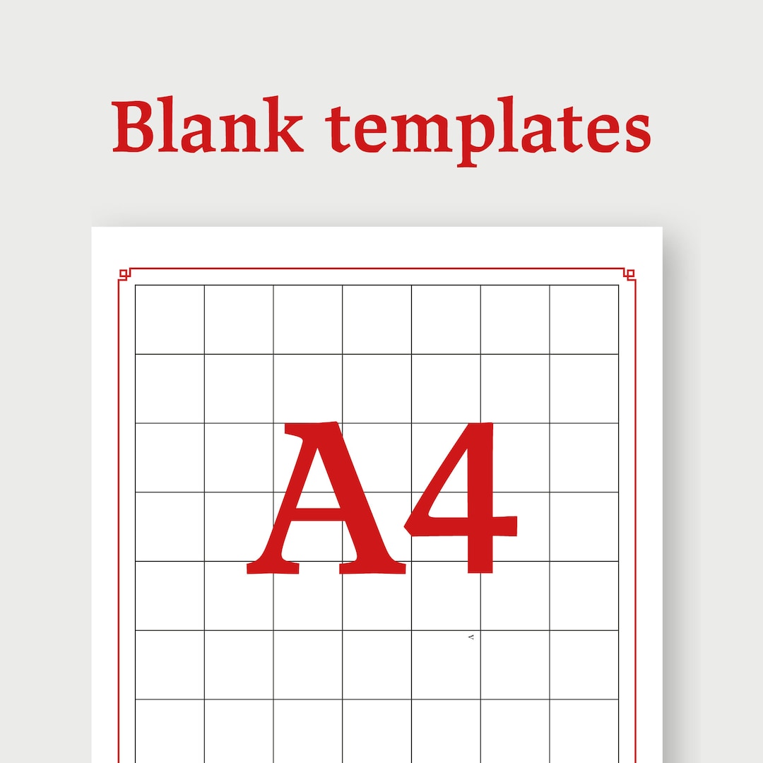 DIY 1-inch Square Printable Battle Map A4 - Etsy