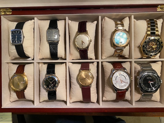Vintage watch collection cheap