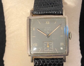 elgin deluxe wrist watch 1946