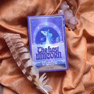 LICENSED OFFICIAL The Last Unicorn Tarot Deck Magnetic Box Edition