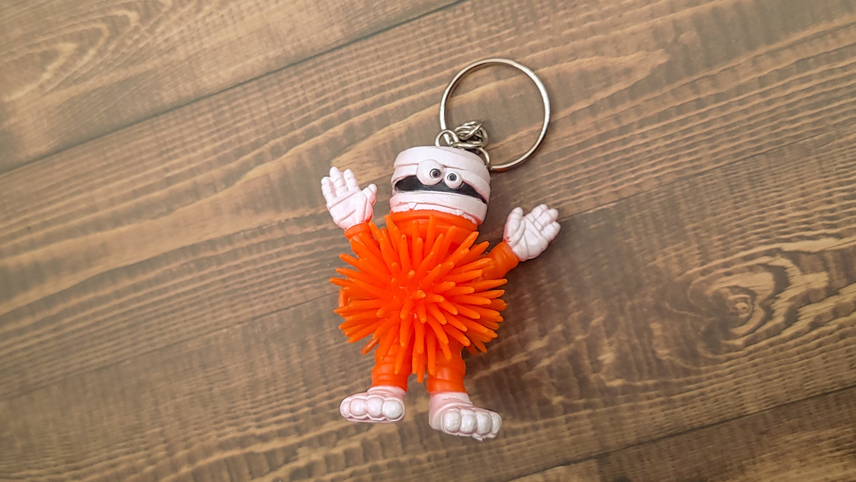 Spooky Cute Halloween Keychain for Girls Koosh Ball Fidget
