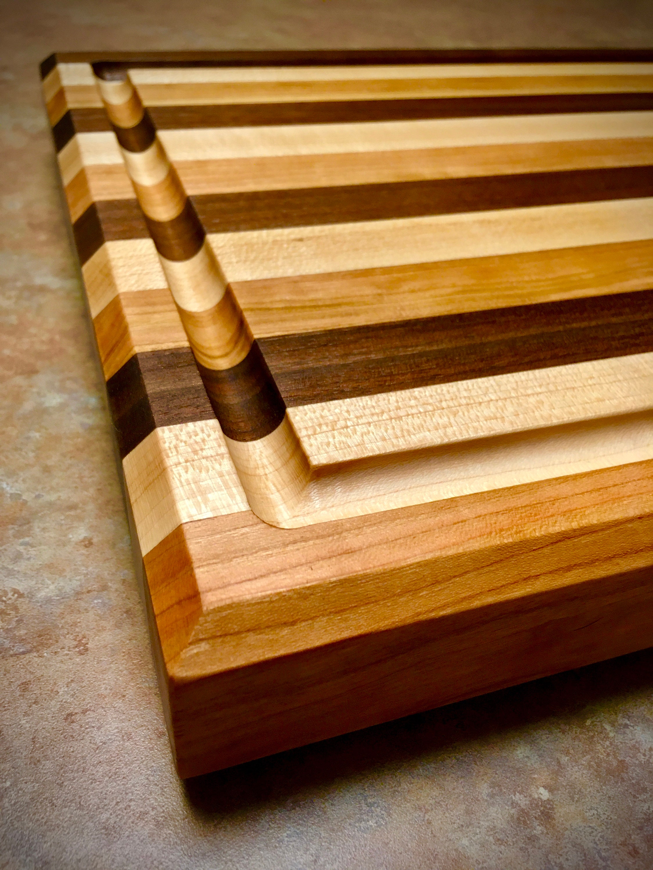 Large Butcher Block Cutting Board Meat Carving Board Etsy Canada