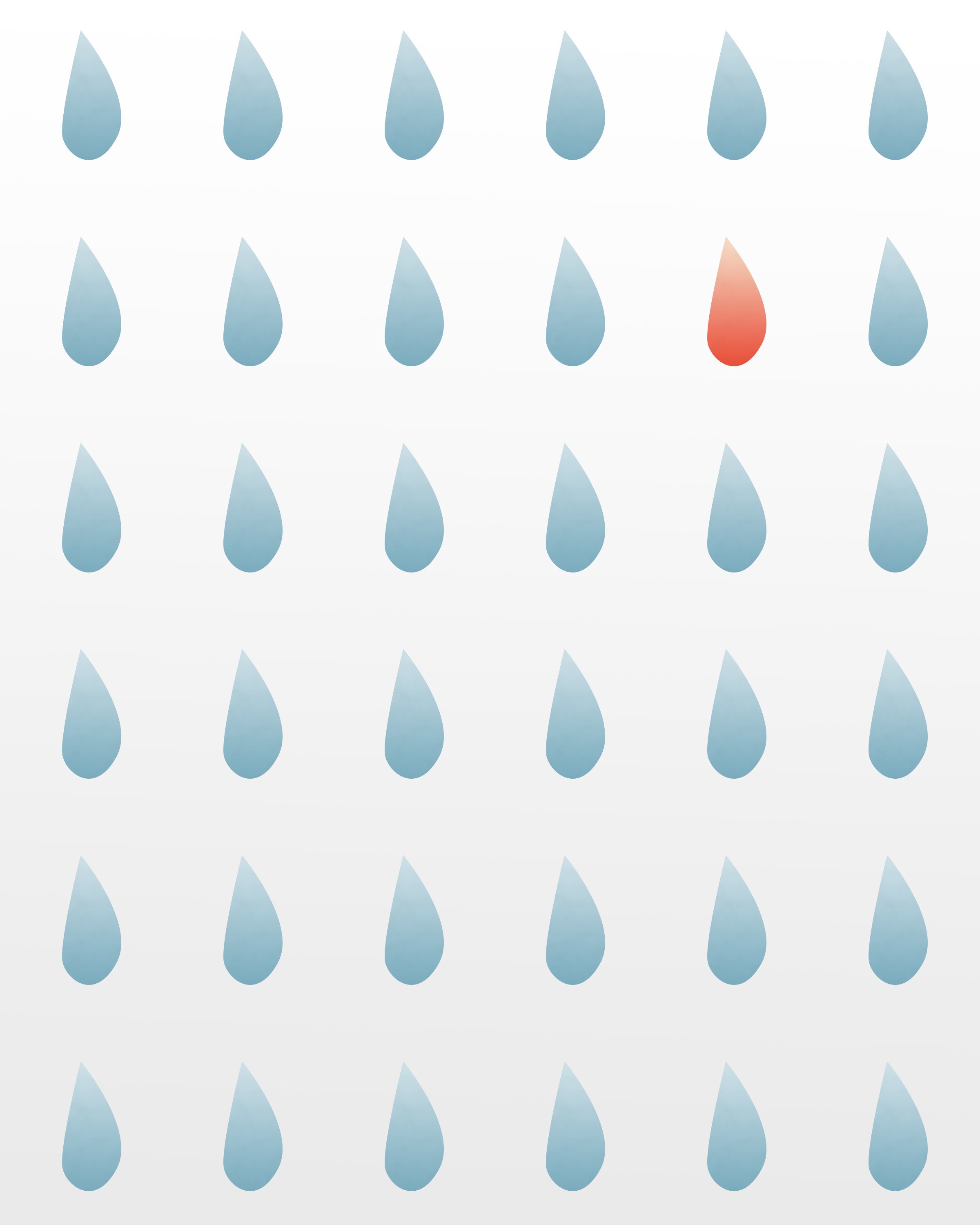 Raindrop Printable Poster digital Download - Etsy