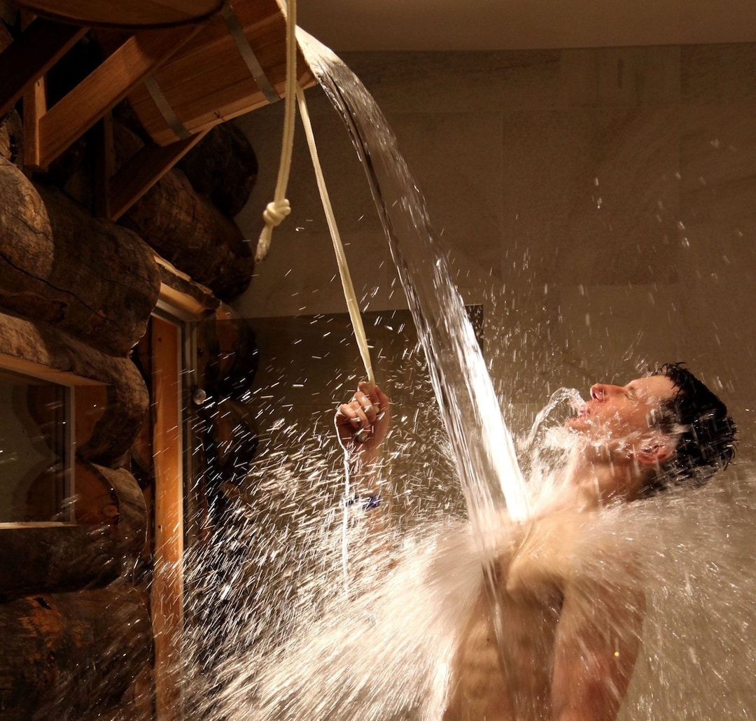 Sauna Bucket Shower 20L — 22L OAK Wood Russian Bath Extreme Freshening Waterfall Etsy