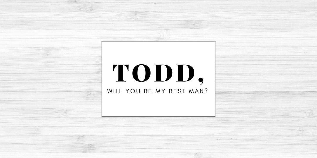 Will You Be My Best Man Personalized Wedding Card Etsy will-you-be-my-best-man-personalized-wedding-card-etsy