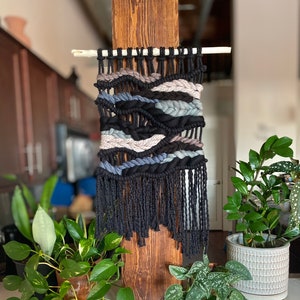 Large Macrame Wall Hanging | Bohemian Macrame Art | Woven Tapestry | Fall Halloween Decor
