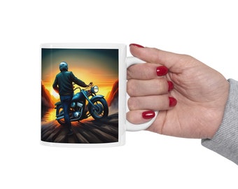 MOTORCYCLE Ceramic Mug 11oz