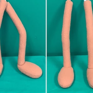Foam/Fabric Feet & Leg Pattern