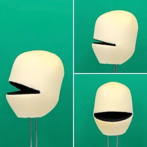 Humanoid Puppet Head Foam Pattern