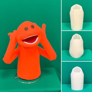 3 in 1 Fabric Puppet Body Pattern