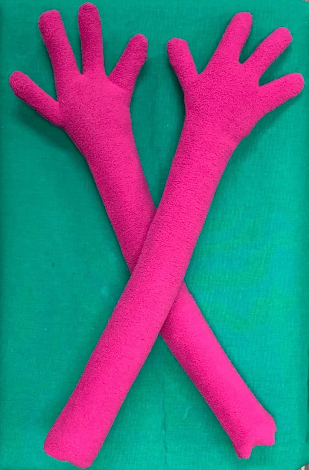 Foam/Fabric Hand & Arm Pattern