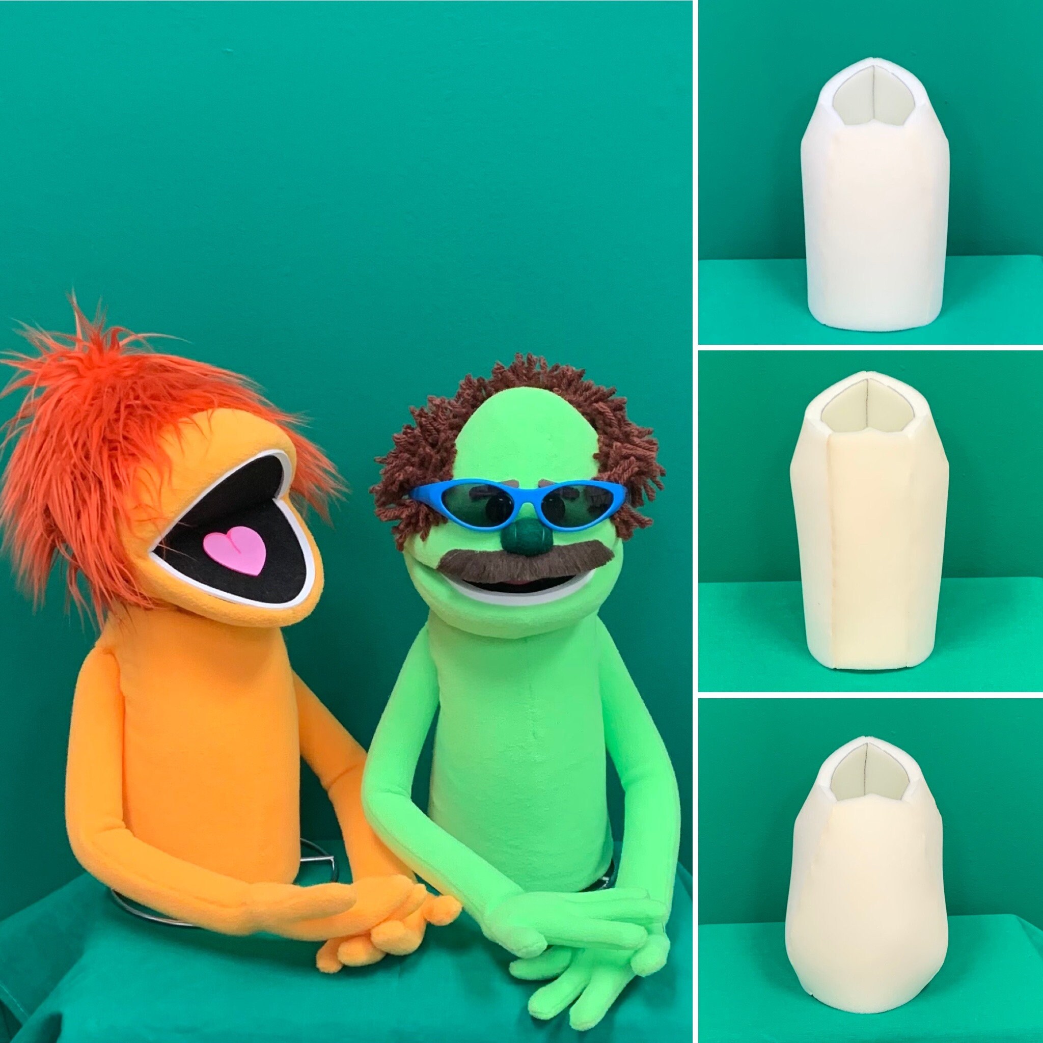 3 in 1 Fabric Puppet Body Pattern Etsy