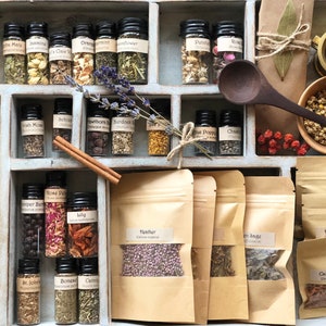  36Pcs Dried Herbs for Witchcraft, Witchcraft Supplies for Witch  Spells, Pagan, Rituals, Wiccan Supplies and Tools Gifts for Beginner  Experienced : Home & Kitchen