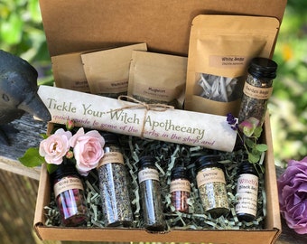 Witch’s herb starter kit, 10 essentials for spells, rituals and stocking your witchcraft apothecary