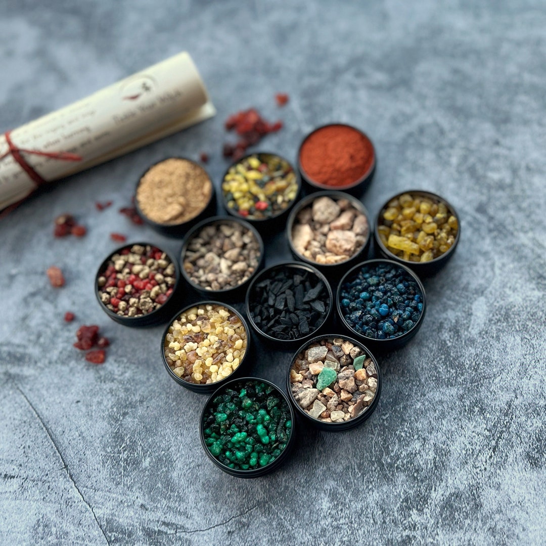 Incense Resins for Spells, Rituals and Meditation, Make Your Own Loose ...
