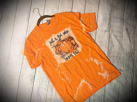 Orange shirt best sale bleached