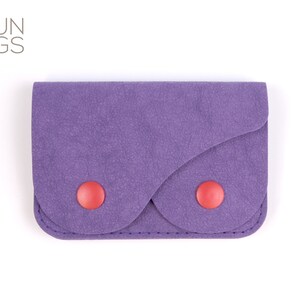 Kartenetui Boobie Bag Cards lila, vegan